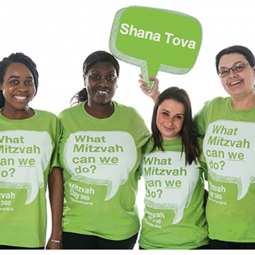 Chag Sameach to all our wonderful volunteers
