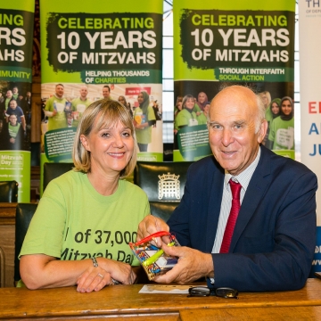 Mitzvah Day 2018 is launched in Parliament