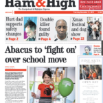 Front page of the Ham & High